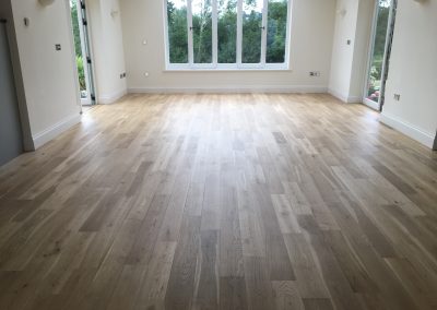 restored wood floor